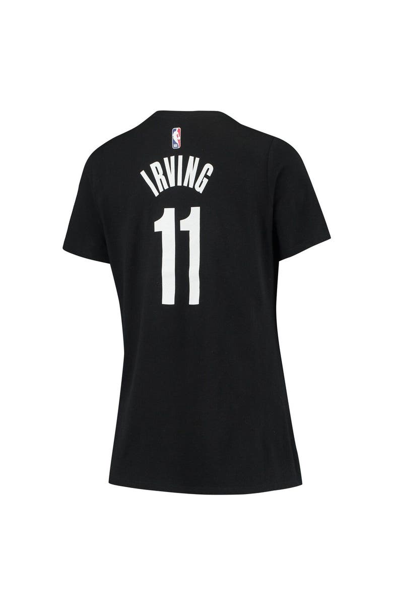 Nike Women's Nike Kyrie Irving Black Brooklyn Nets Name & Number Performance T-Shirt, Alternate, color,