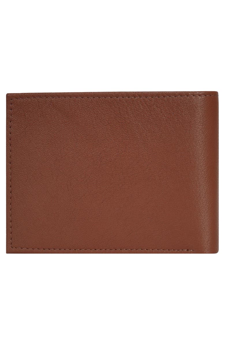 CHAMPS Onyx ID Flap Leather Bifold Wallet, Alternate, color, Brown