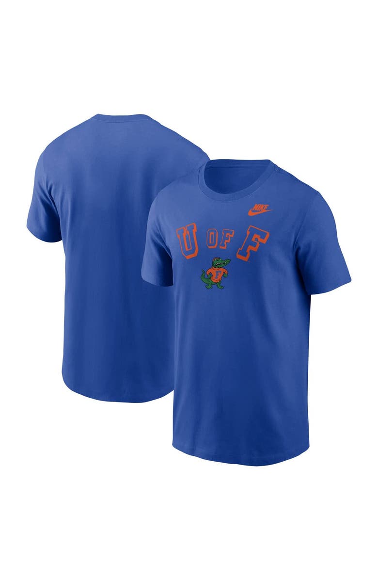 Nike Men's Nike Royal Florida Gators Legacy Nickname T-Shirt, Alternate, color, Royal