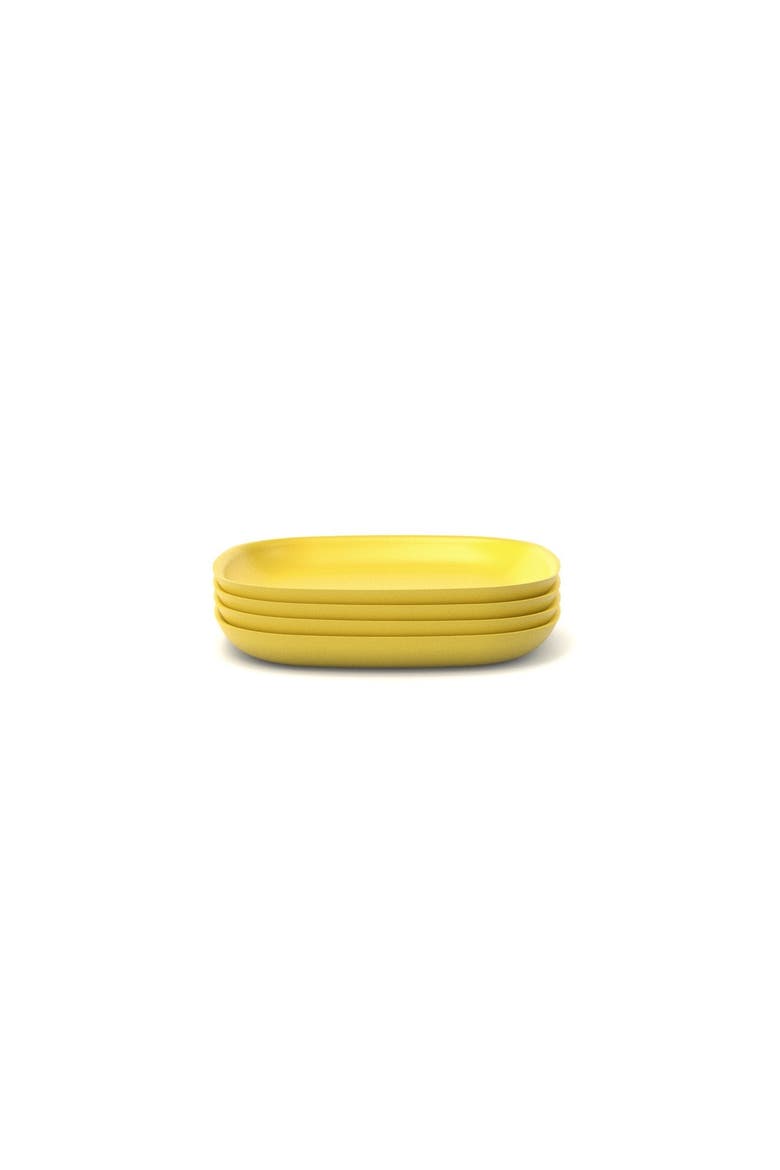 Square Side Plate, Main, color, Lemon