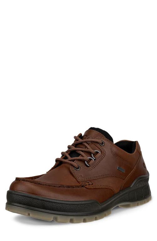 Ecco Track 25 Waterproof Moc Toe Derby In Brown