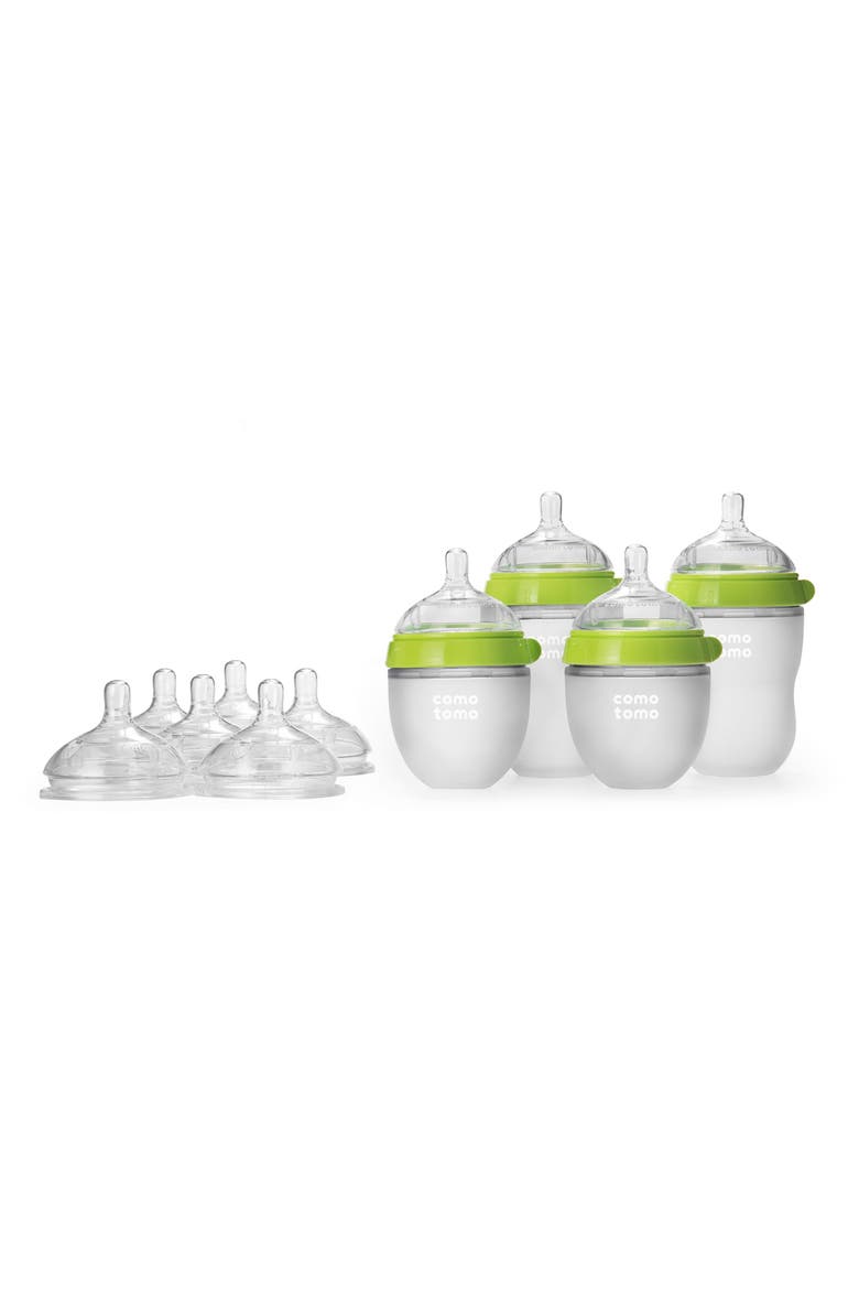 Baby Bottle Bundle, Main, color, GREEN