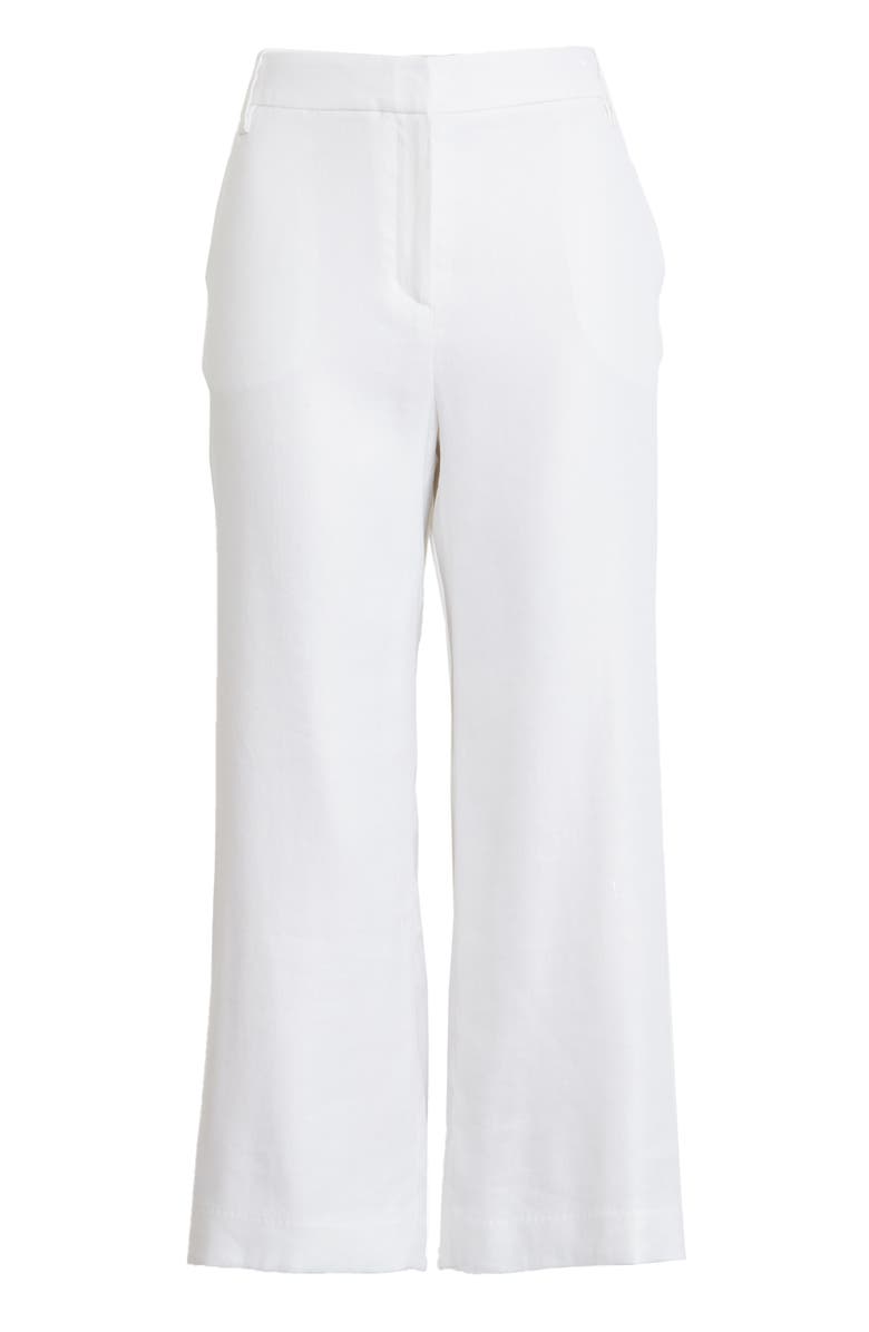1901 Crop Wide Leg Linen Blend Pants, Main, color, 