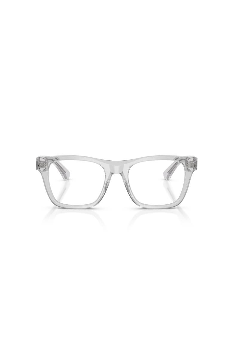 50mm Square optical glasses, Alternate, color, Grey