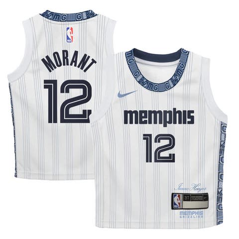 Preschool Nike Ja Morant White Memphis Grizzlies 2025/26 City Edition Swingman Jersey