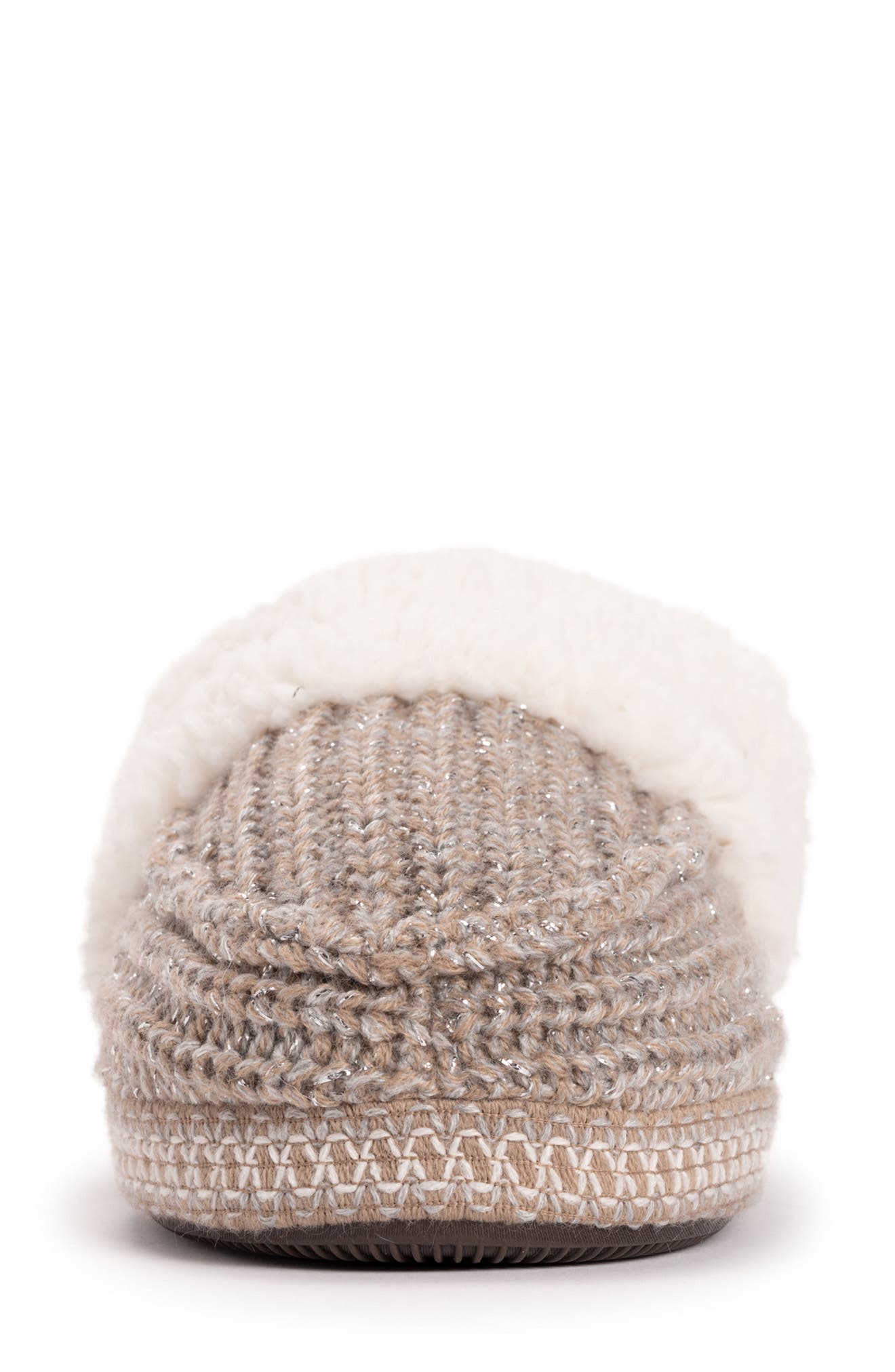 MUK LUKS Moselle Faux Shearling Clog Slipper, Alternate, color, 