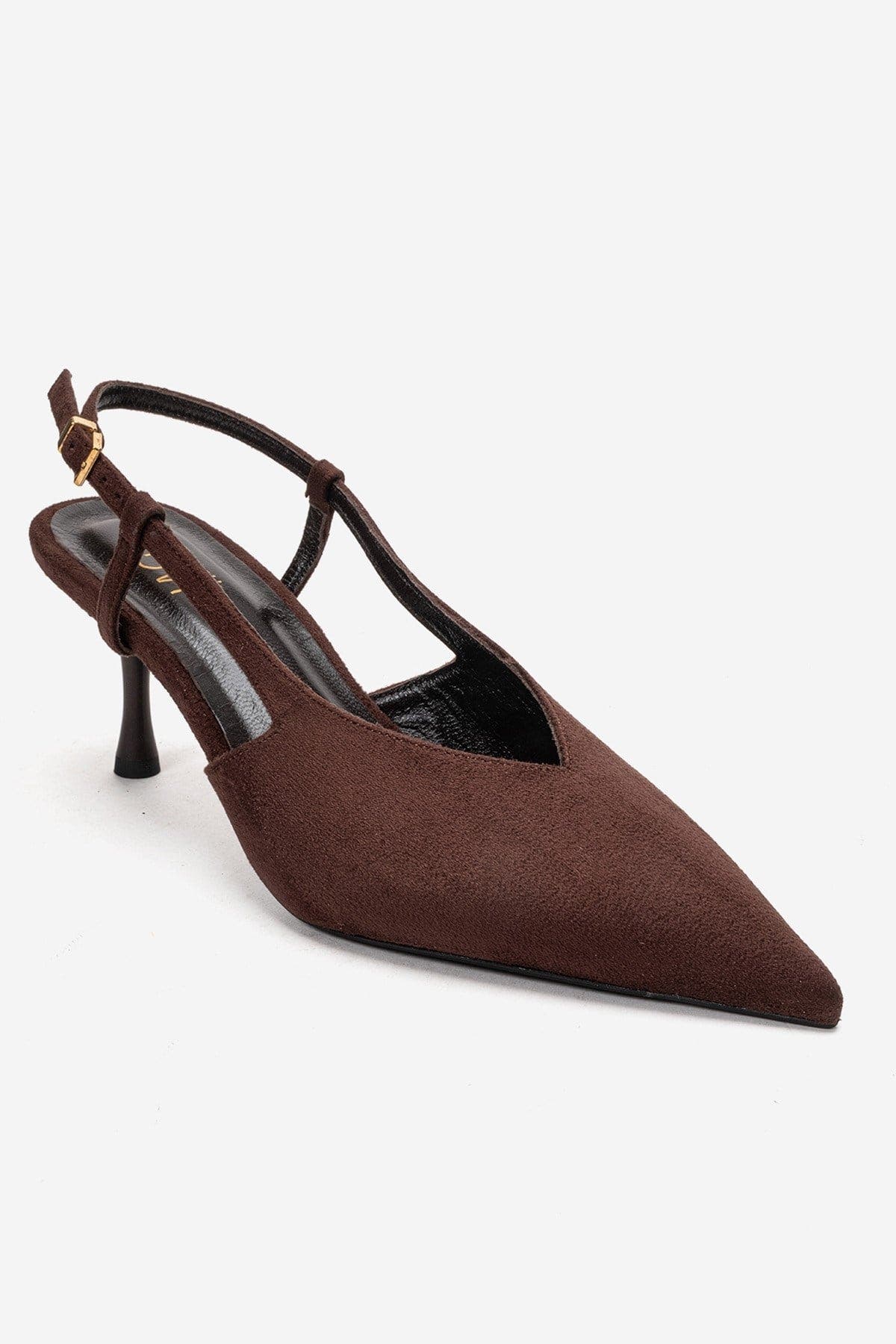 Irena Pointed Toe Pump, Alternate, color, Brown Suede