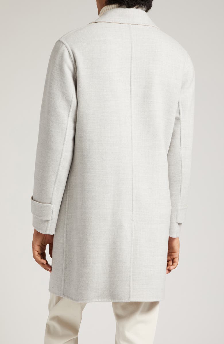 Eleventy Reversible Double Face Wool Coat, Alternate, color, 