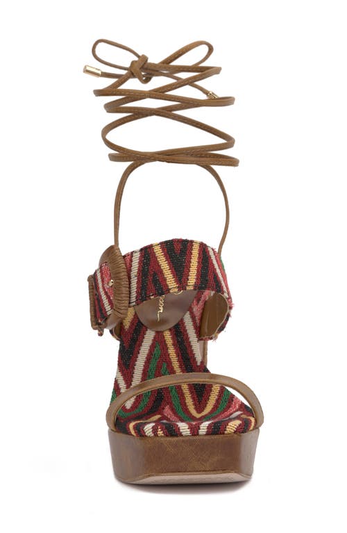 Jessica Simpson Caelia Ankle Wrap Platform Sandal