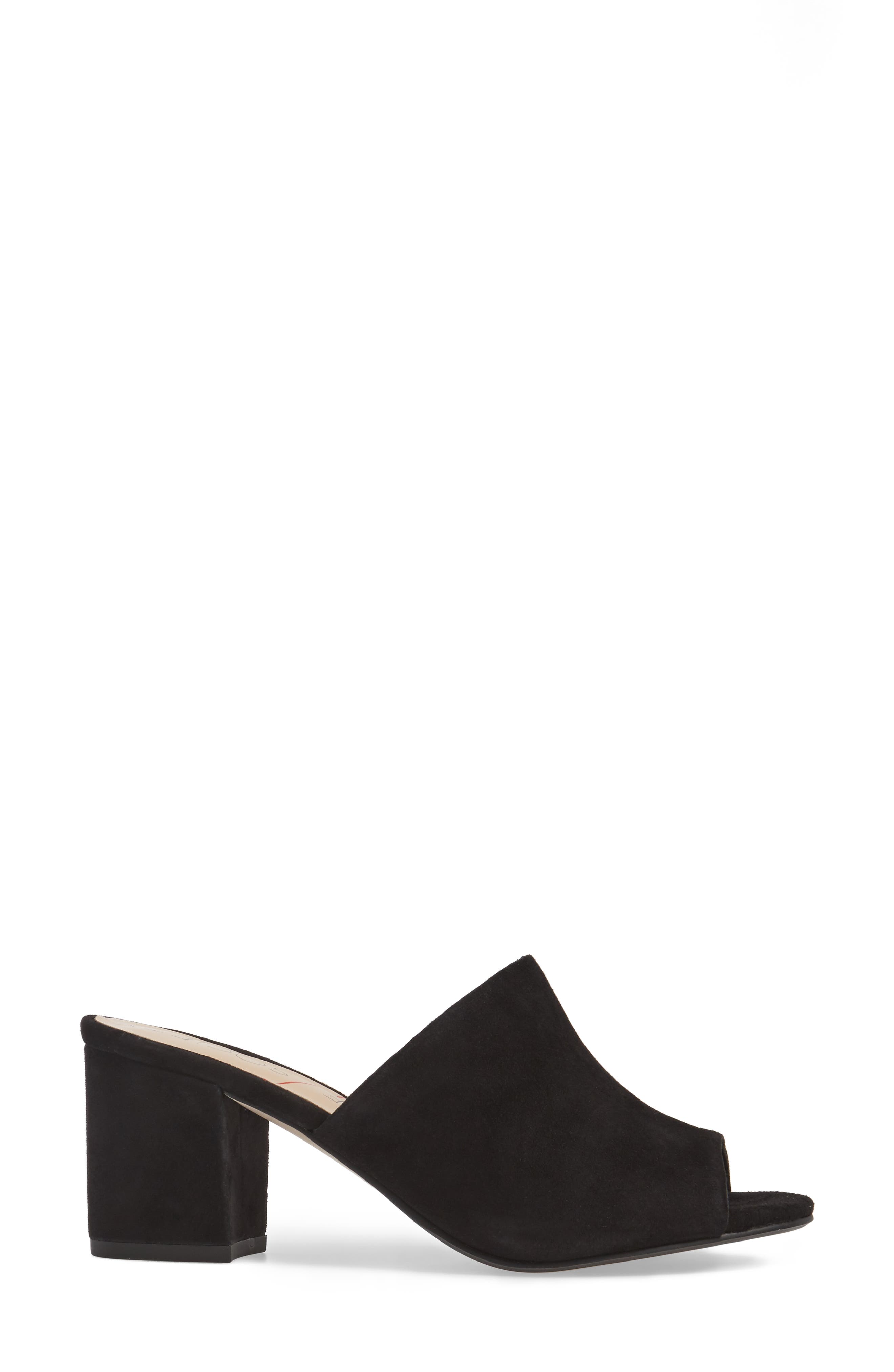 Ashwell Mule, Alternate, color, BLACK SUEDE