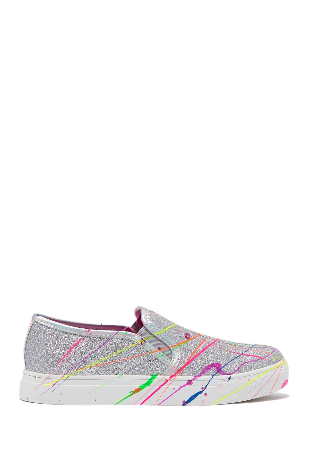 Steve Madden Exit Glitter Slip-On Sneaker, Alternate, color, 
