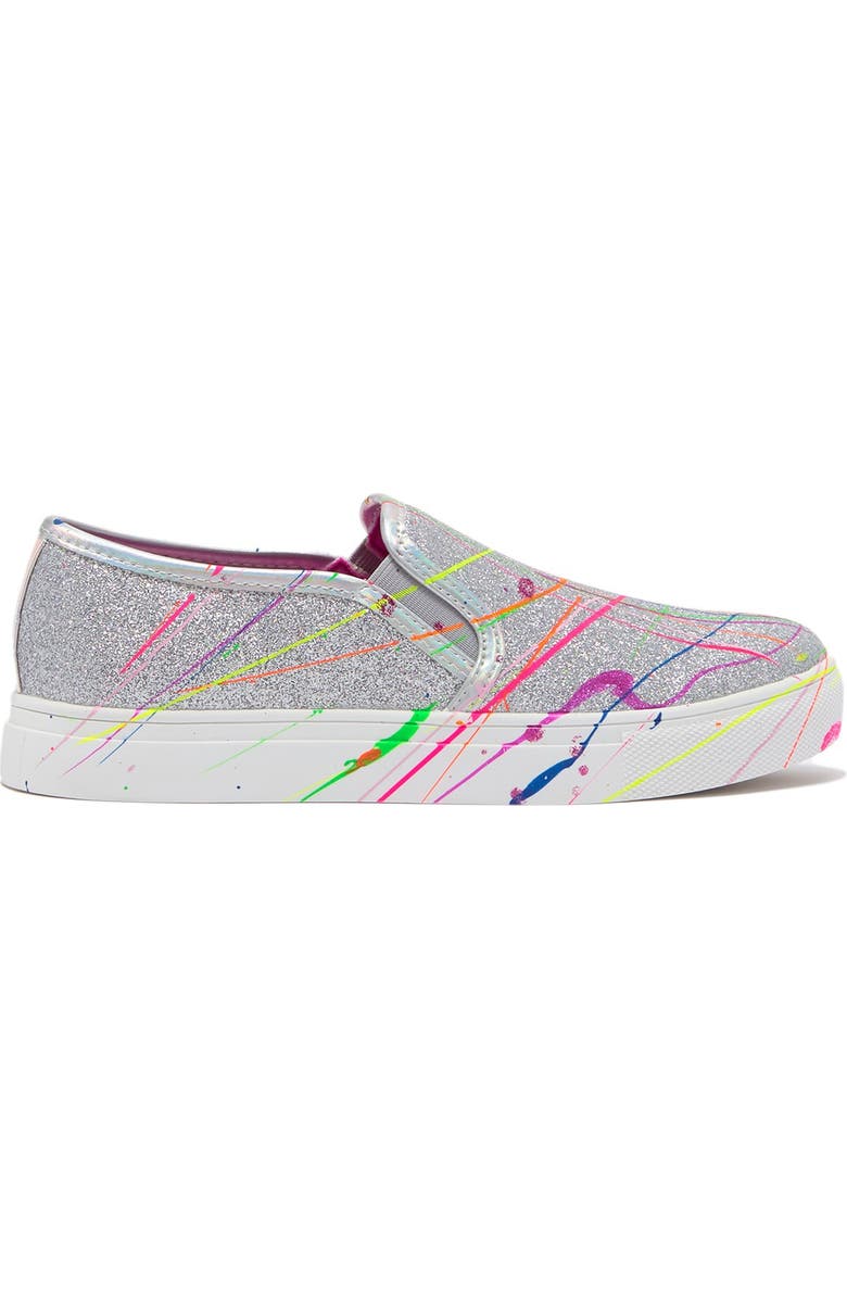 Steve Madden Exit Glitter Slip-On Sneaker, Alternate, color,