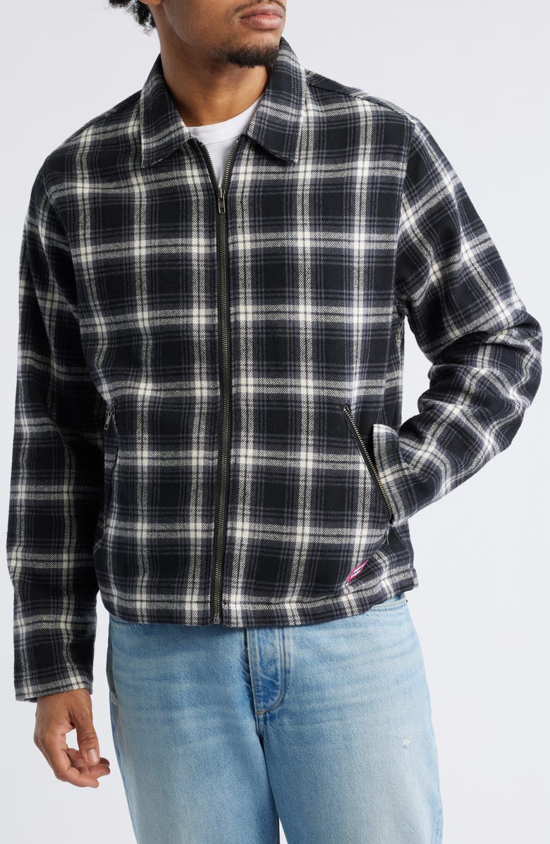 ICECREAM Jackman Plaid Flannel Workman's Jacket, Alternate, color,