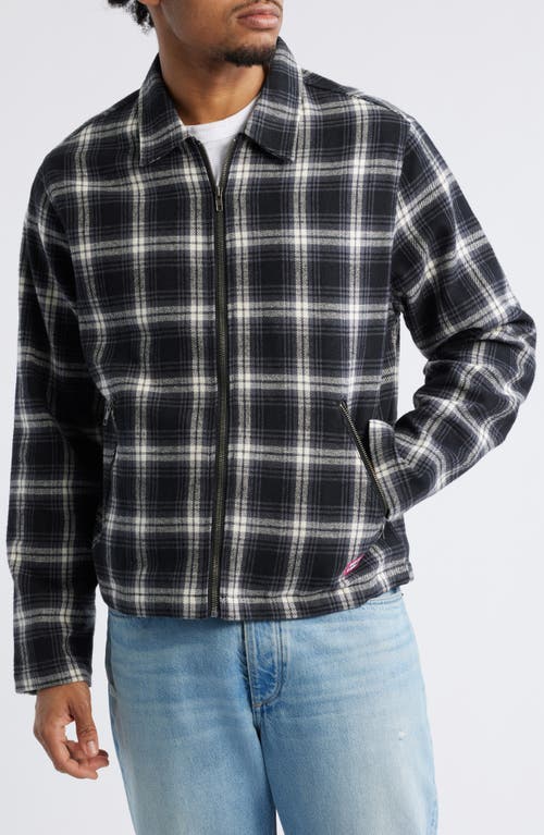 Icecream Jackman Plaid Flannel Workman's Jacket In Plaid