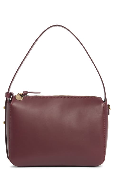 Fleurine Leather Shoulder Bag