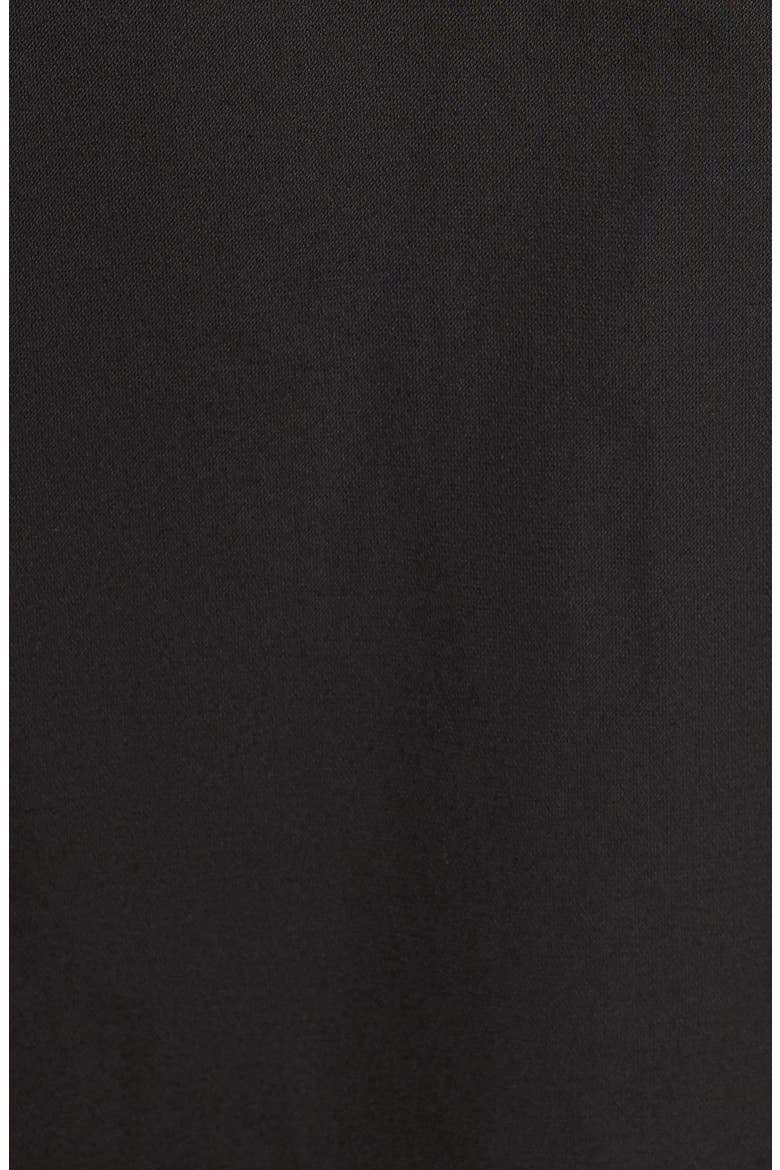 Double Breasted Trench Coat, Alternate, color, BLACK