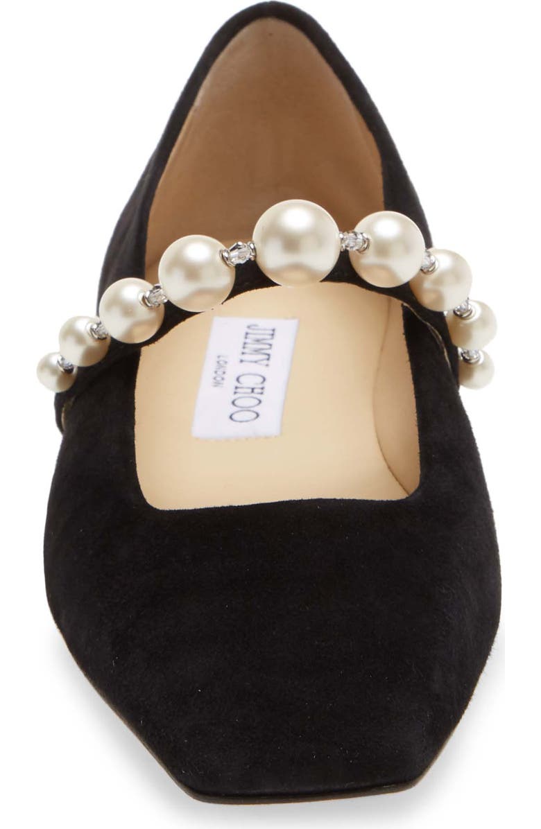 Jimmy Choo Ade Embellished Flat, Alternate, color,