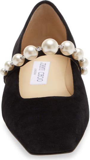 Jimmy Choo Ade Embellished Flat (Women) | Nordstrom