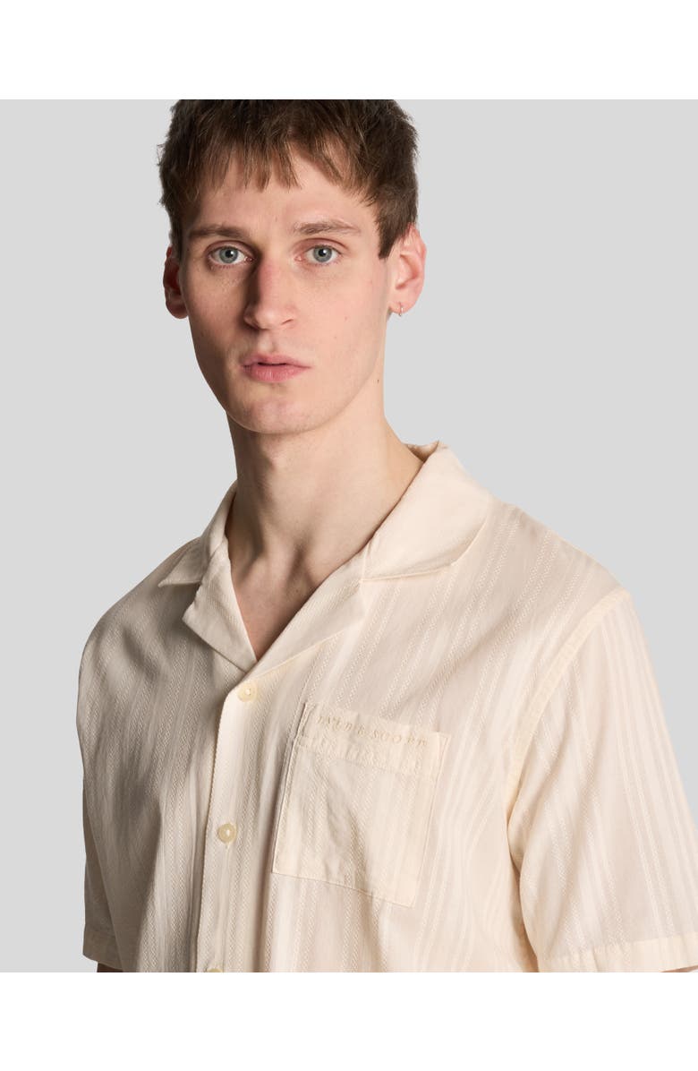 Lyle
Scott Broderie Resort Shirt, Alternate, color, Natural