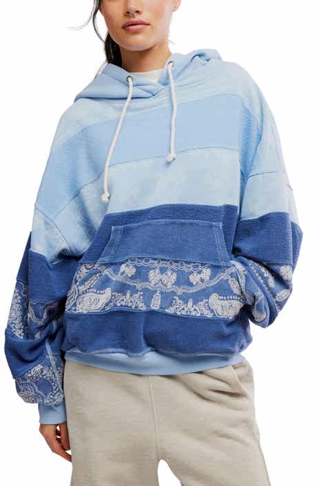Free People FP Movement Final Call Appliqué Graphic Hoodie