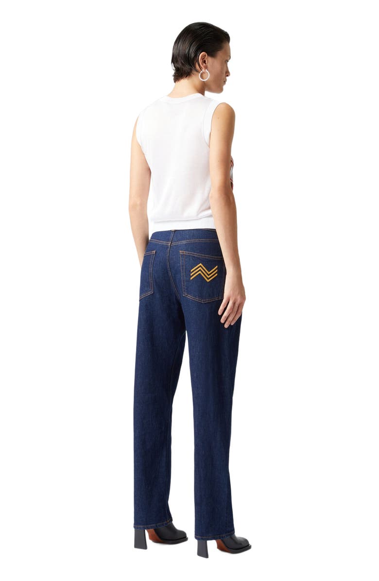 Missoni Viscose-blend Crewneck Vest With Chevron Insert, Alternate, color, Multicoloured