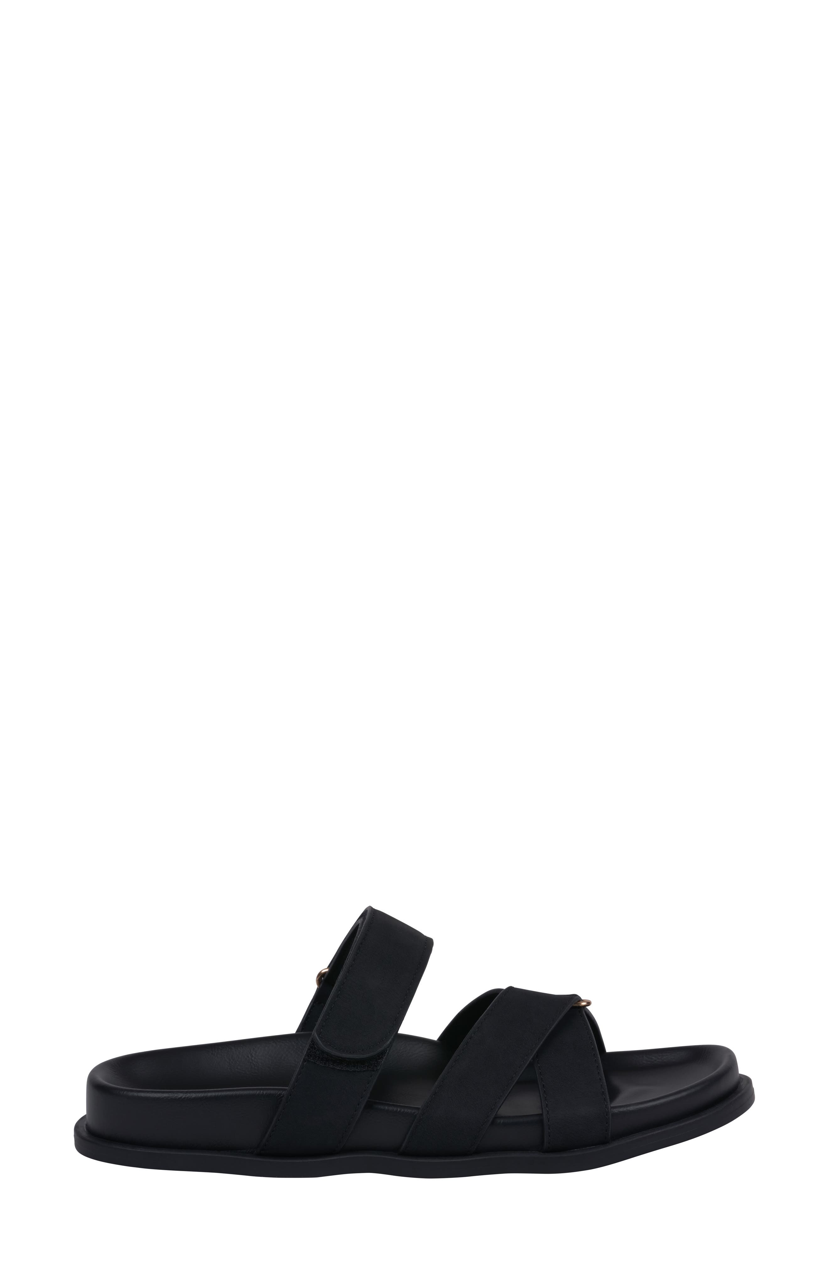 GC SHOES Denny Slide Sandal, Alternate, color, Black