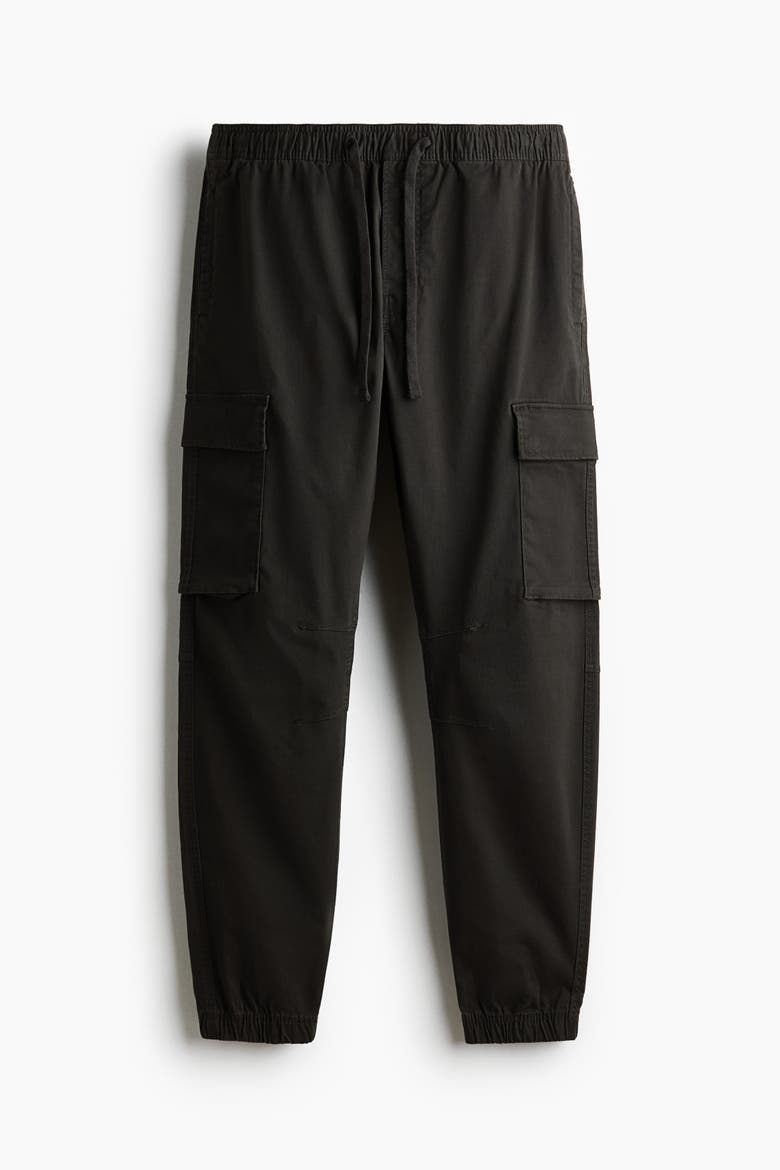 Slim-Fit Cargo Pants, Alternate, color, Dark gray