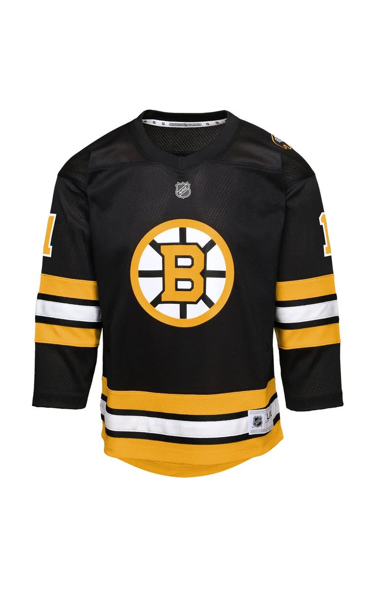 Outerstuff Youth Outerstuff Jeremy Swayman Black Boston Bruins Home Replica Jersey, Alternate, color, Black