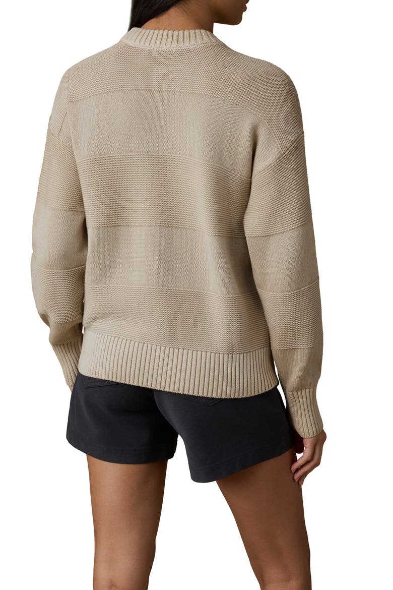 Sun Washed Cotton Sweater, Alternate, color, OATMEAL