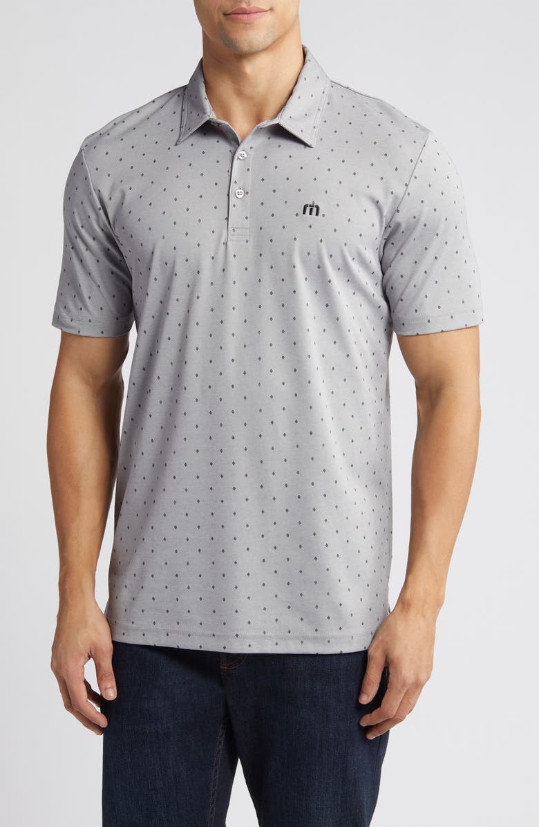 TravisMathew Handsome Town 2.0 Diamond Dot Polo, Main, color, 
