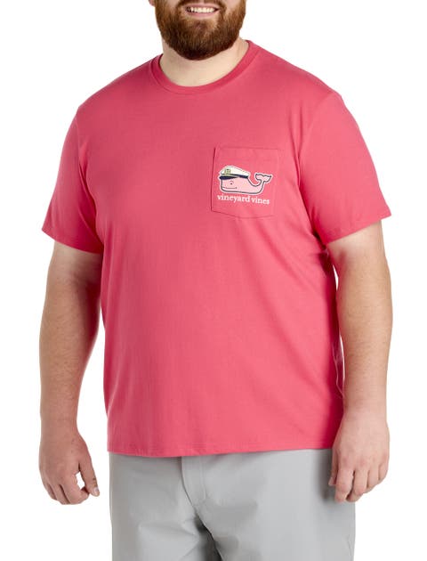 Big & Tall Lobster Bake Whale Graphic Tee