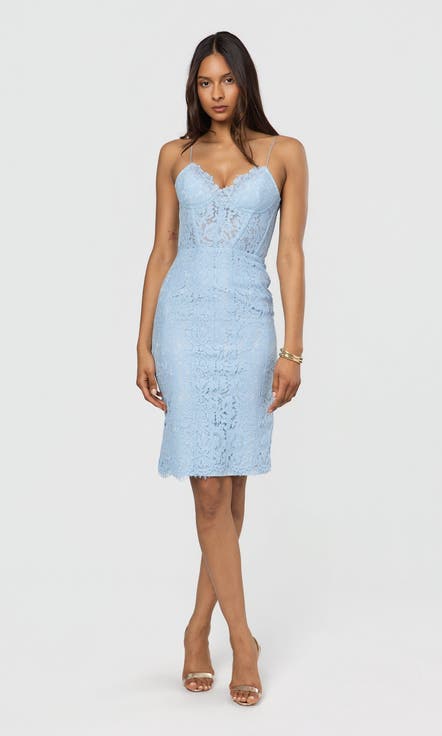 Leonie Lace Bustier Dress