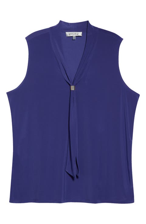 Necktie Jersey Tank