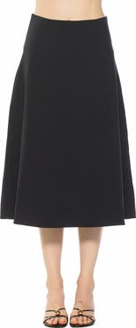 Alexia Admor Maris Flared Midi Skirt