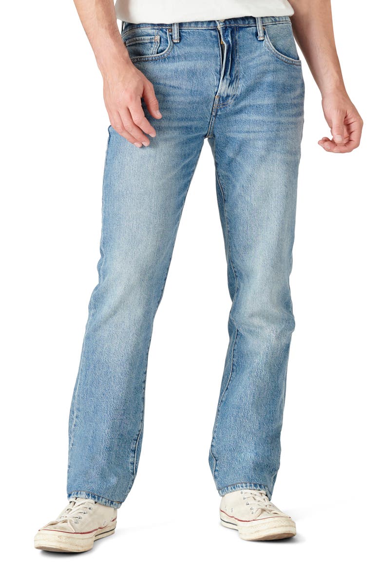 223 Straight Leg Jeans, Main, color, GILMAN BLUE