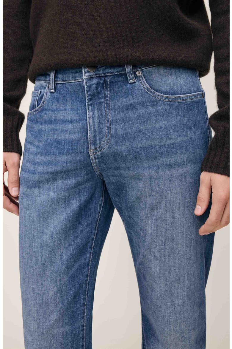 Avery Relaxed Straight Leg Jeans, Alternate, color, SEA HARBOR