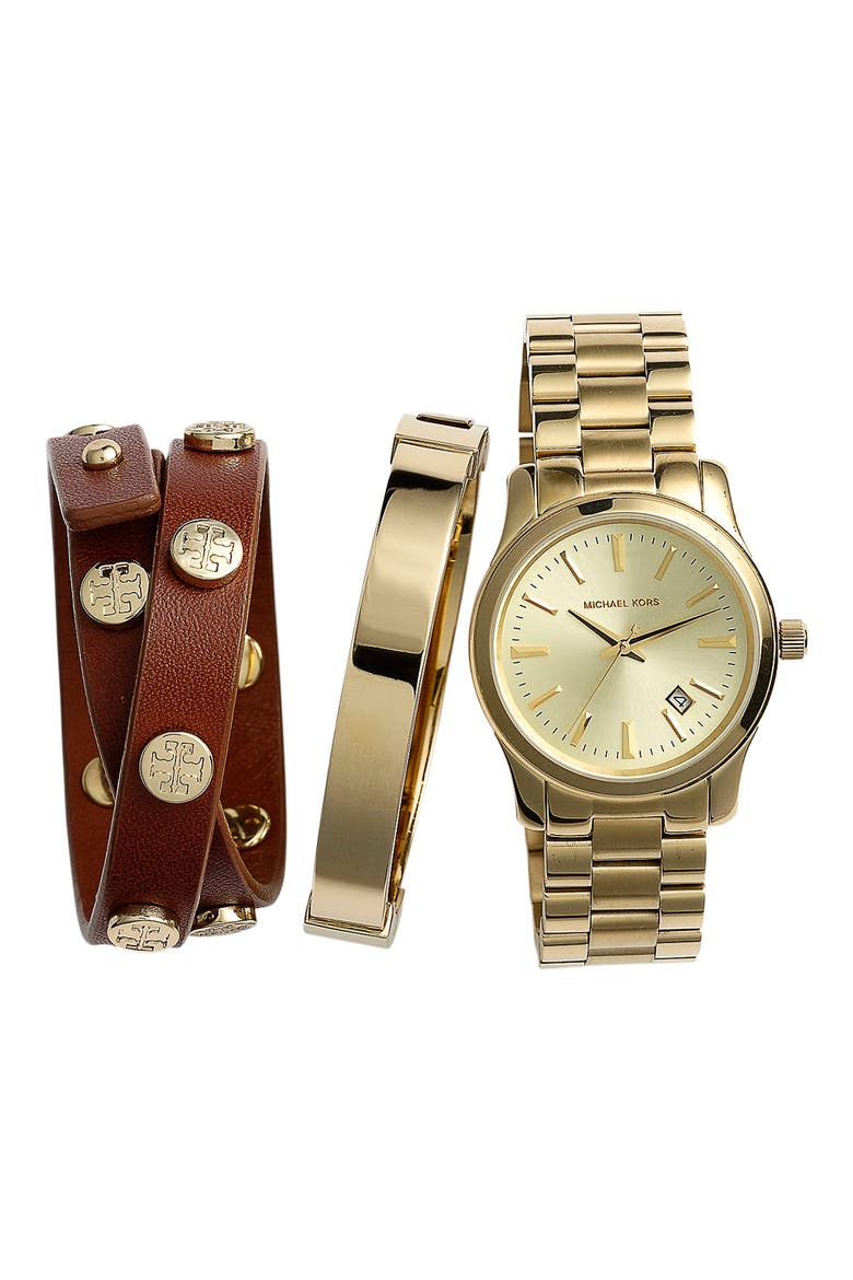 'Jet Set Sport' Watch, 38mm, Main, color, GOLD