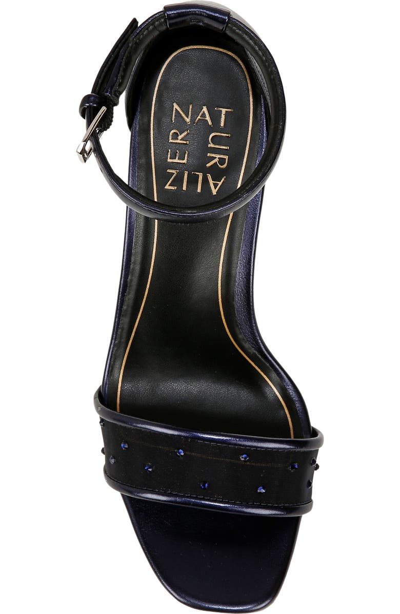 Naturalizer Joy Studded Ankle Strap Sandal, Alternate, color, Midnight Blue