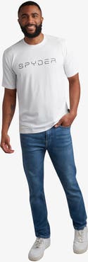 Spyder Men Short Sleeve Wordmark Tee