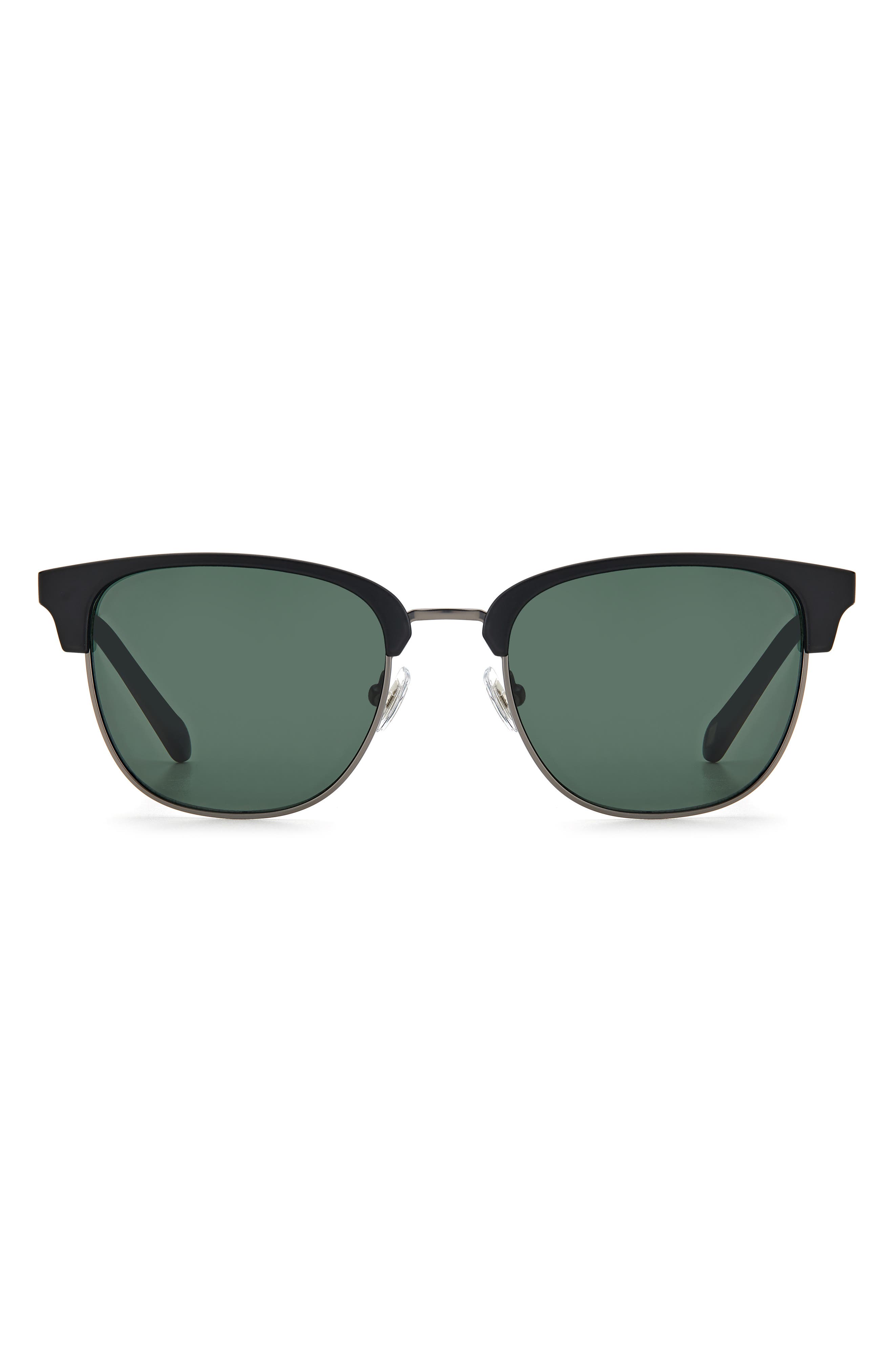 Fossil 51mm Half Rim Sunglasses