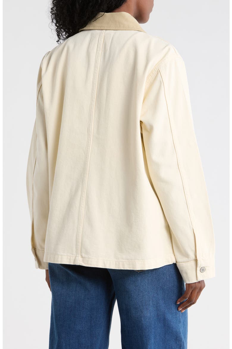 Cotton Canvas Barn Jacket, Alternate, color, WHISPERING WILLOW