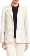 Karen Kane Check Tweed Blazer