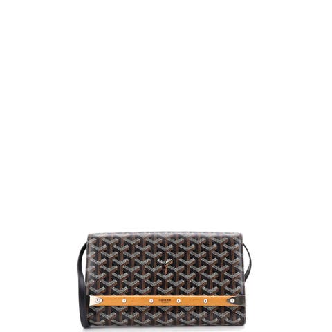 Monte Carlo Clutch with Strap Coated Canvas PM