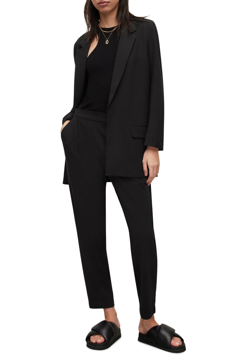 AllSaints Aleida Jersey Crop Trousers, Alternate, color, 