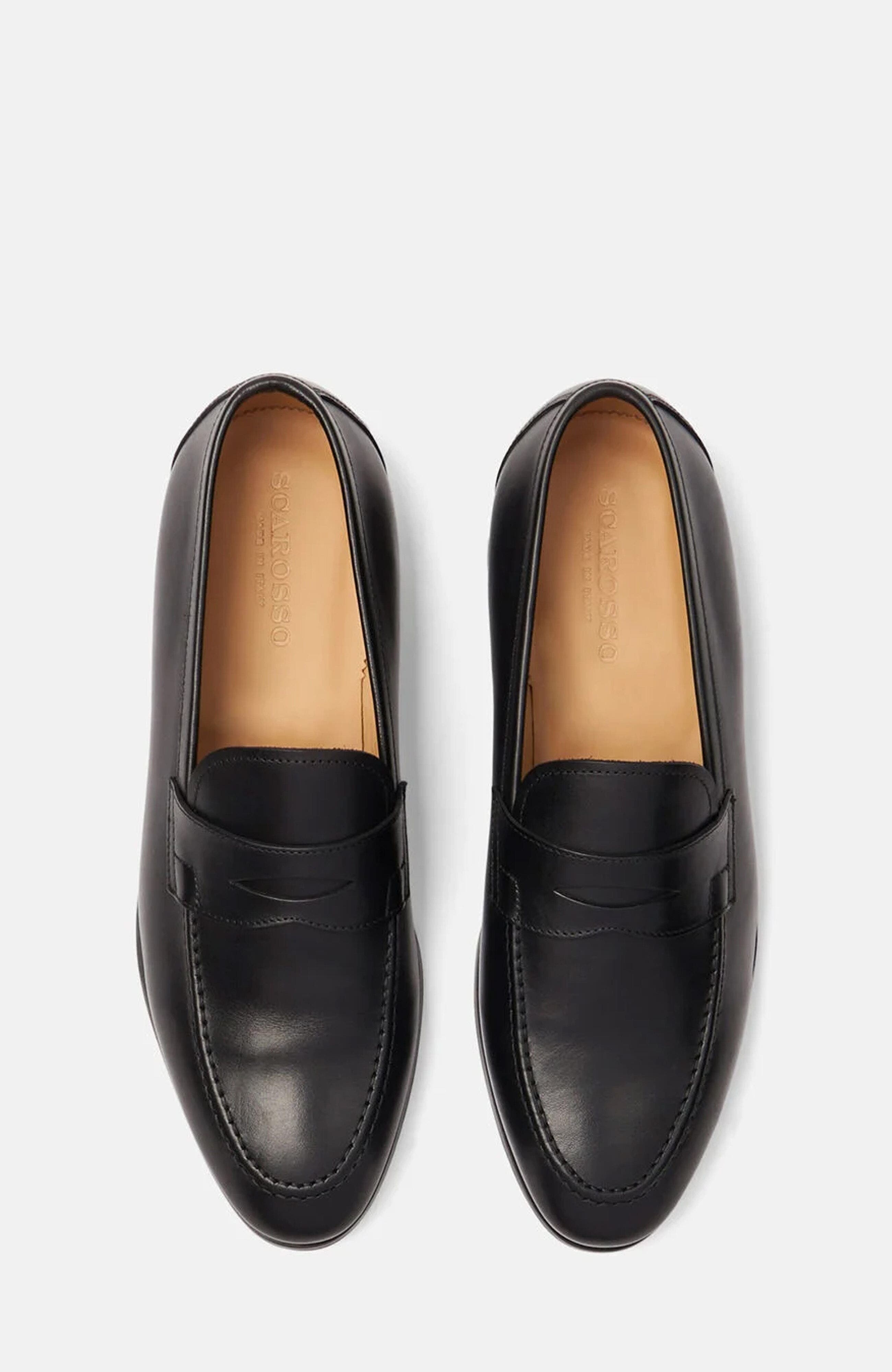 SCAROSSO Renato Loafers, Alternate, color, Black - Calf