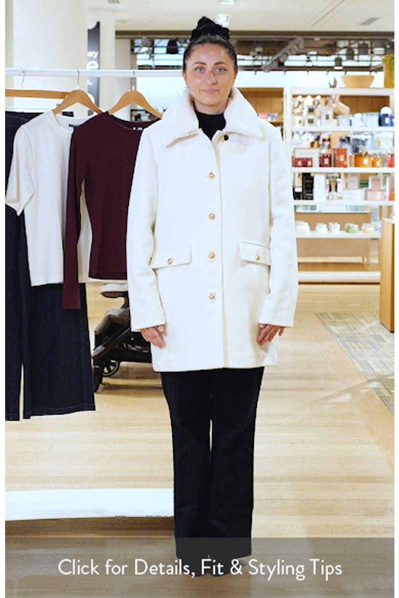 Jacket with Faux Fur Collar video