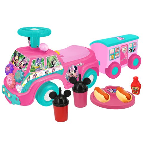 Lights N' Sounds Camper Minnie, Disney Foottofloor Vehicle