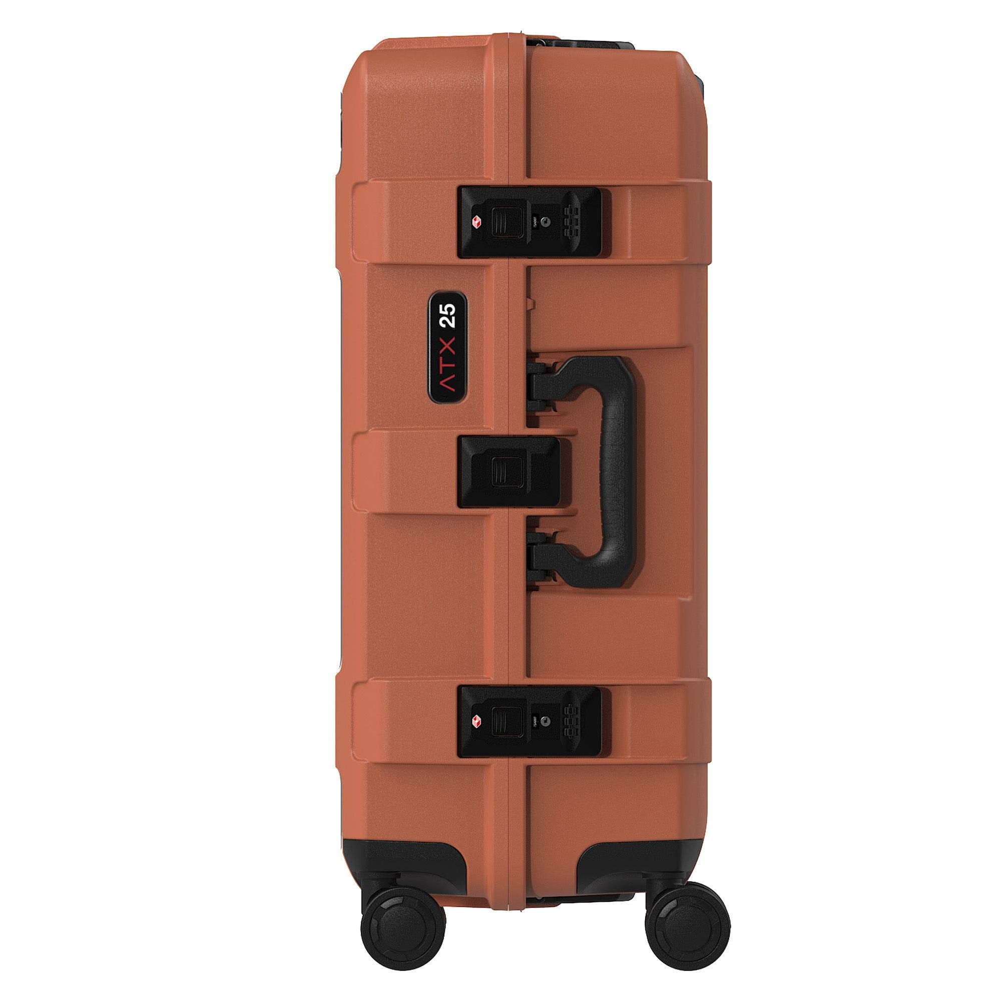 Pelican ATX Waterproof Hardshell Large Size Check-In Suitcase, Alternate, color, Iron Clay