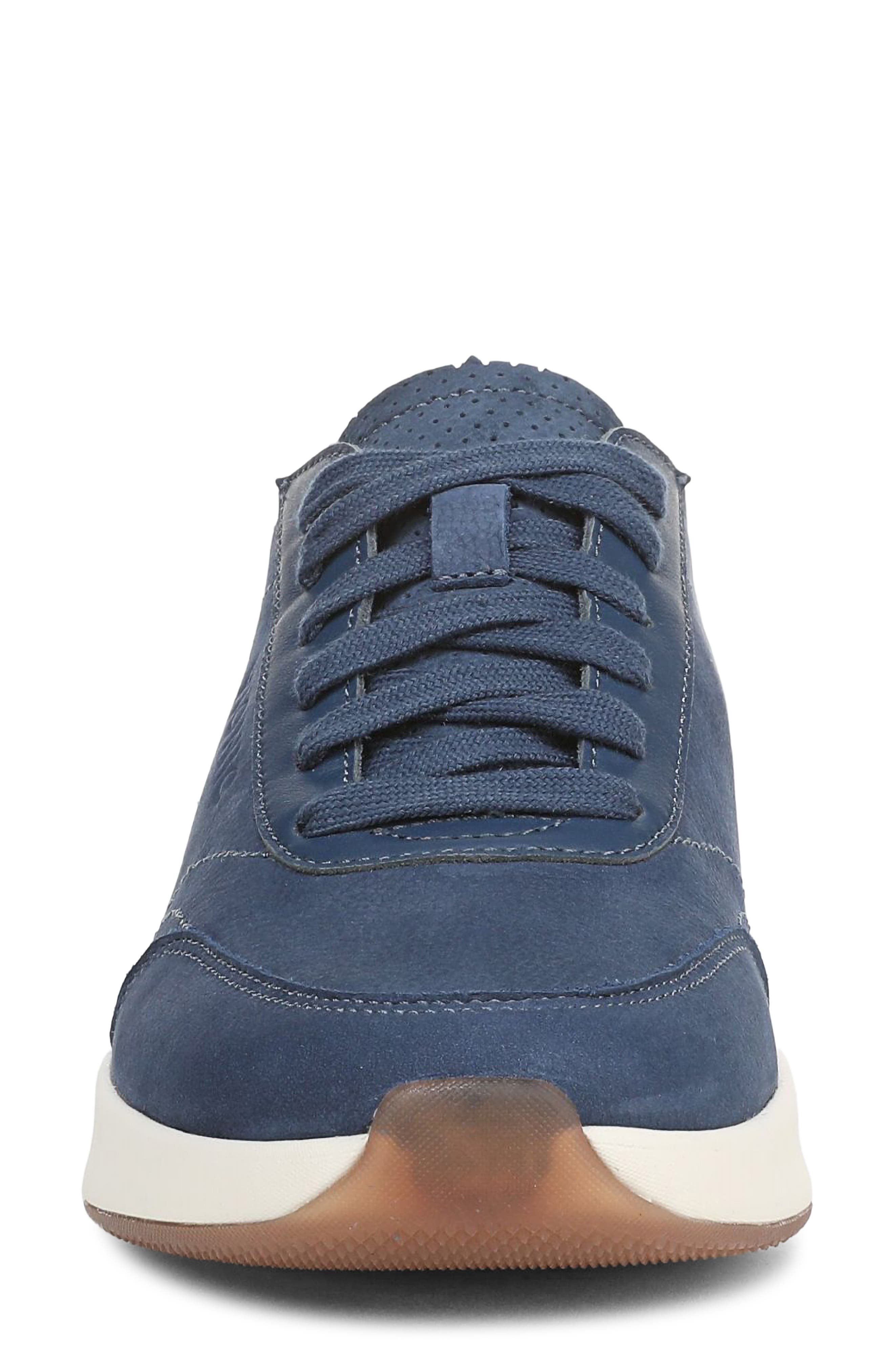 Uptown Nubuck Sneaker, Alternate, color, DARK DENIM NUBUCK