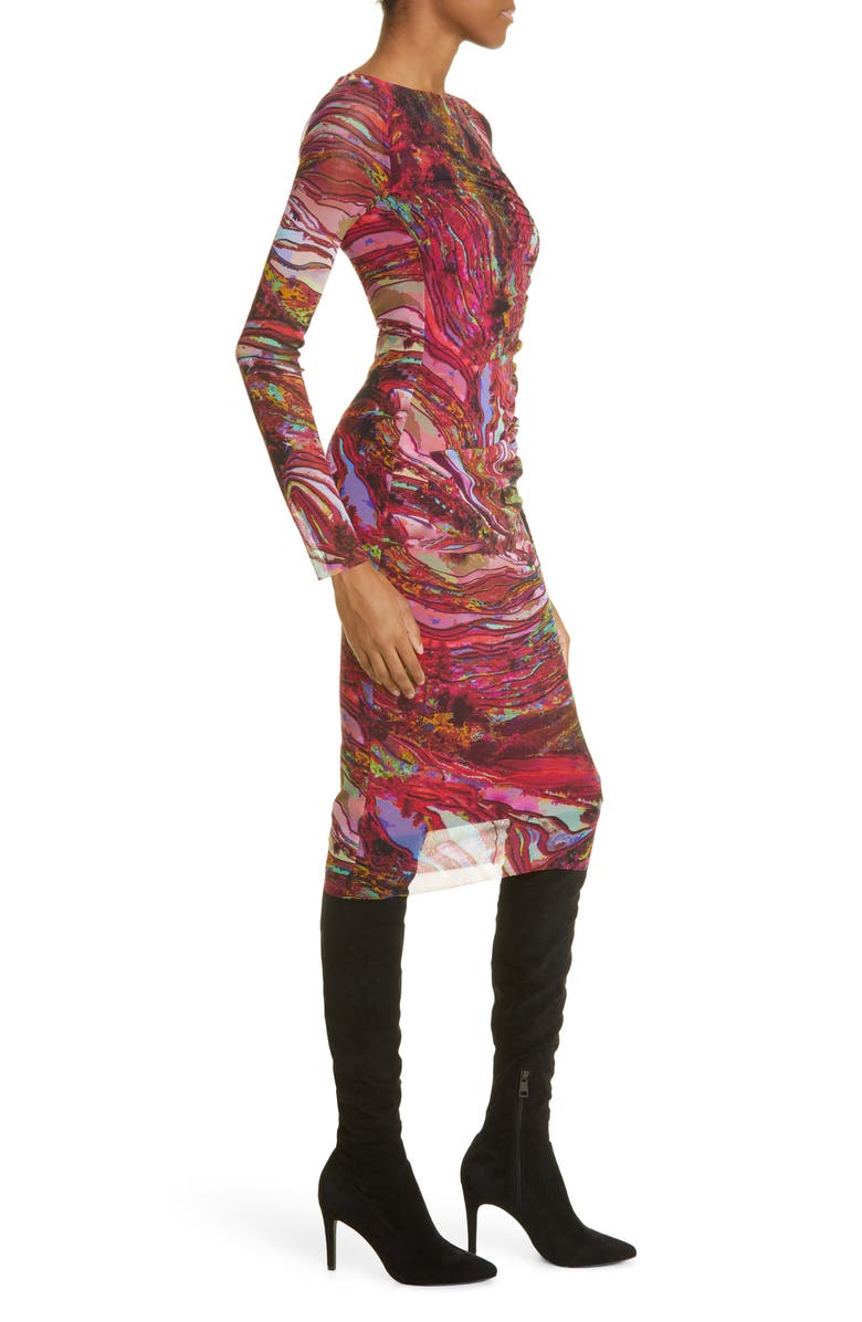 Fuzzi Abito Long Sleeve Dress, Alternate, color,